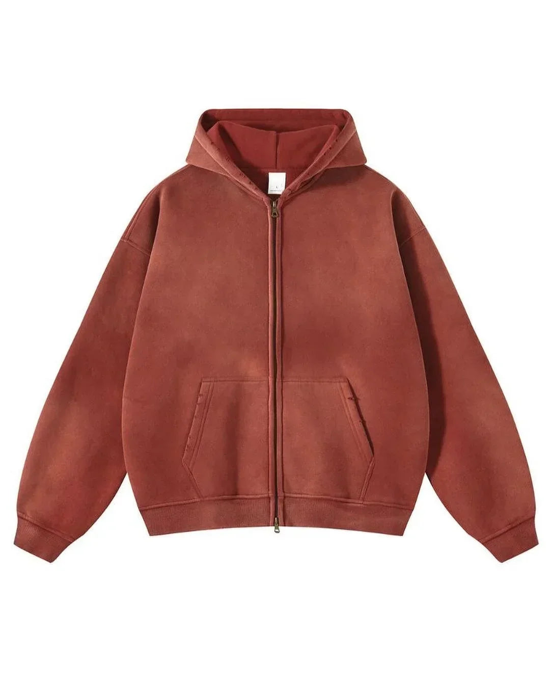 GRADIANT CARDIGAN CLOUD loose zipper